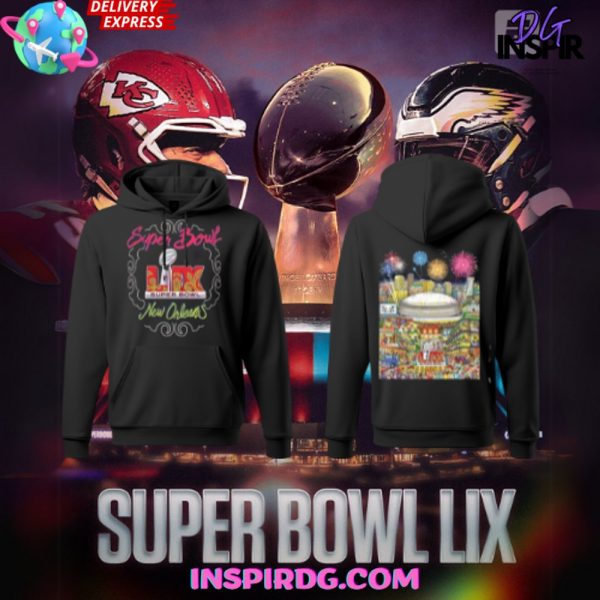Super Bowl LIX New Orleans Commemorative Limited Hoodie