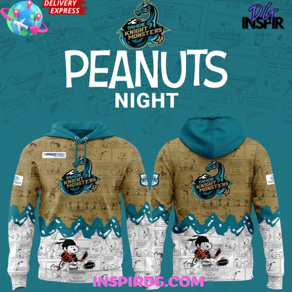 Tahoe Knight Monsters 75th Anniversary of Peanuts Hoodie