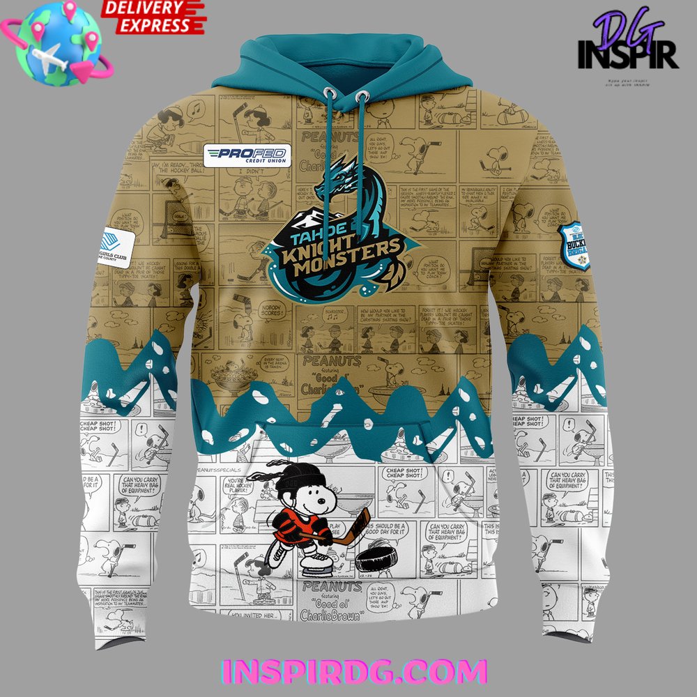 Tahoe Knight Monsters 75th Anniversary of Peanuts Hoodie Tahoe Knight Monsters 75th Anniversary of Peanuts Hoodie