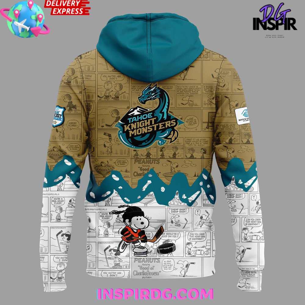 Tahoe Knight Monsters 75th Anniversary of Peanuts Hoodie Tahoe Knight Monsters 75th Anniversary of Peanuts Hoodie