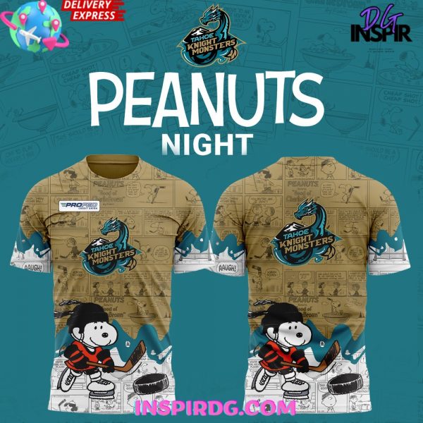 Tahoe Knight Monsters 75th Anniversary of Peanuts T-Shirt