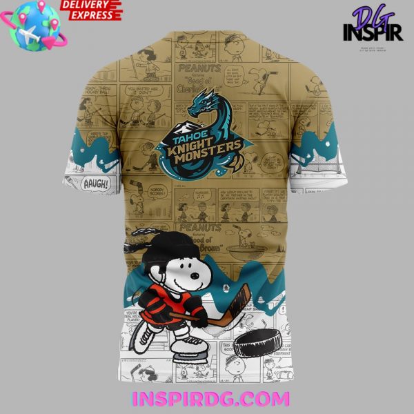 Tahoe Knight Monsters 75th Anniversary of Peanuts T-Shirt