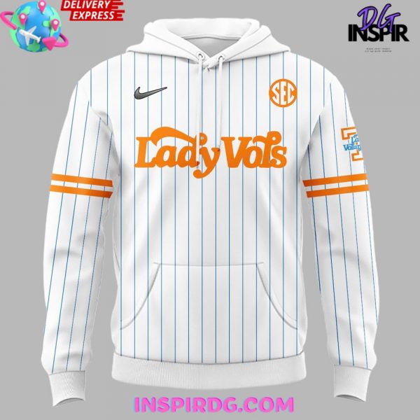Tennessee Lady Volunteers Softball Uniform 2025 Stripe Hoodie