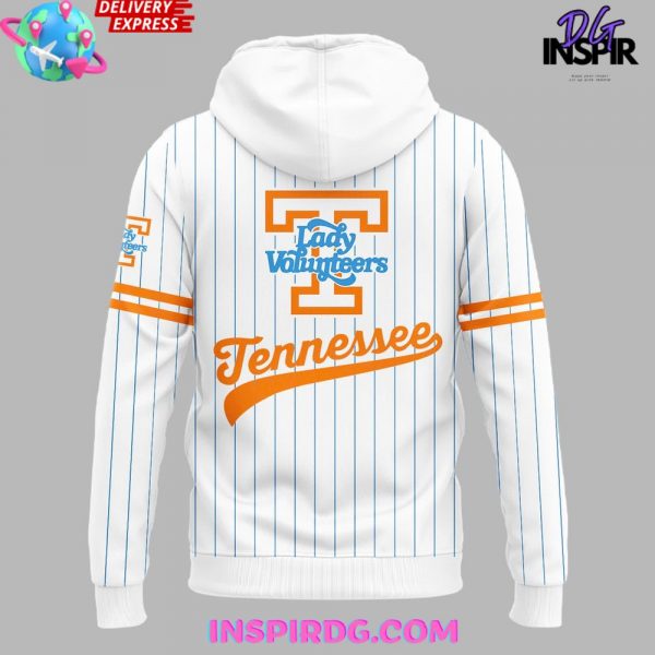 Tennessee Lady Volunteers Softball Uniform 2025 Stripe Hoodie