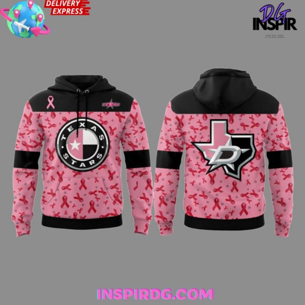 Texas Stars Pink In The Rink 2025 Hoodie