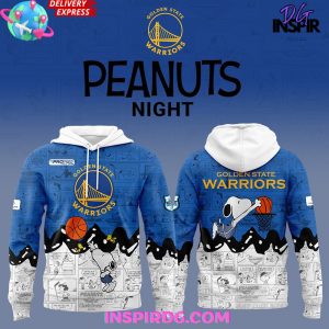 Golden State Warriors Anniversary of Peanuts Special Hoodie