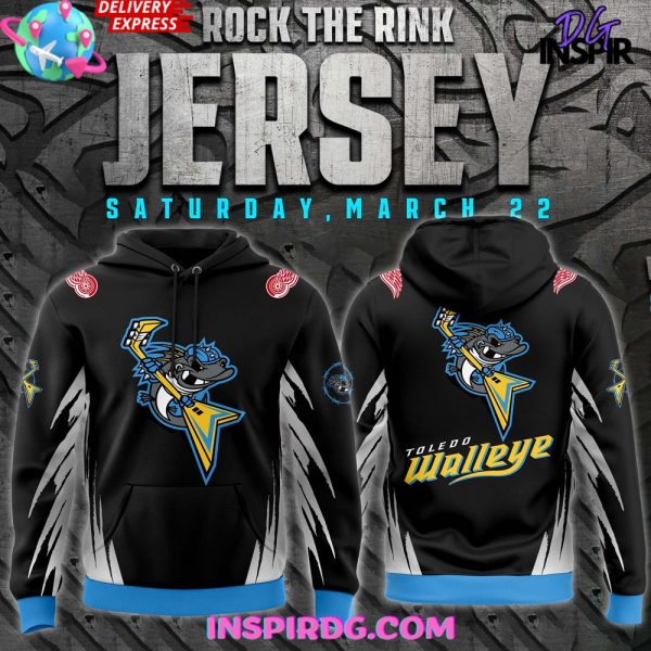 Toledo Walleye Rock the Rink 2025 Hoodie