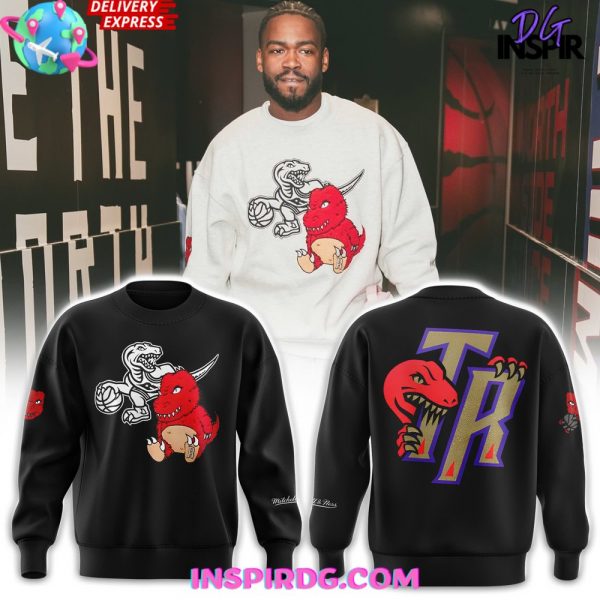 Toronto Raptors NBA Plush Doll Black Sweatshirt