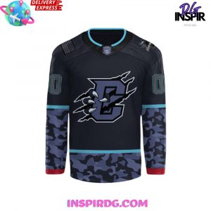 Columbus River Dragons Military Night Special Hockey Jersey