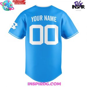 Carolina Tar Heels Baseball 2025 Blue Jersey