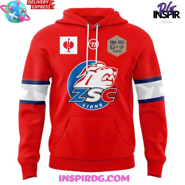 ZSC Lions Schweizer Meister 2025 CHL Champions Hoodie 