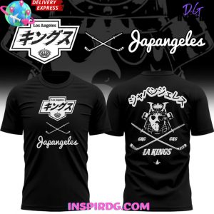 Los Angeles Kings x Japangeles Special Black TShirt
