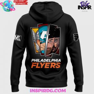 Philadelphia Flyers Marvel Super Hero Game 2025 Hoodie