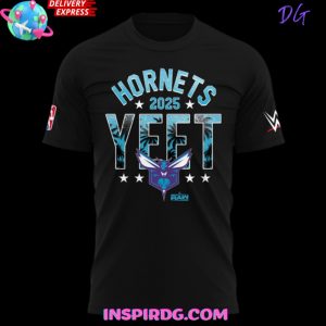 Charlotte Hornets x YEET 2025 T-Shirt