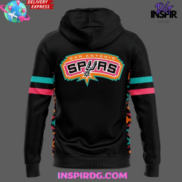 San Antonio Spurs Starting Five Performance Hoodie