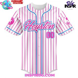 Houston Astros MLB x Barbie Night Game 2025 Baseball Jersey