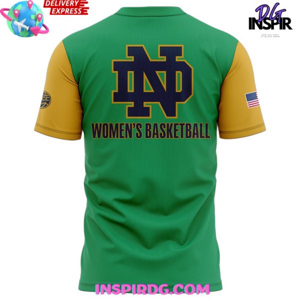 Notre Dame Women’s Basketball 2025 Green T-Shirt