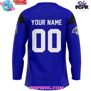 Los Angeles Kings LA Strong 2025 Blue Jersey