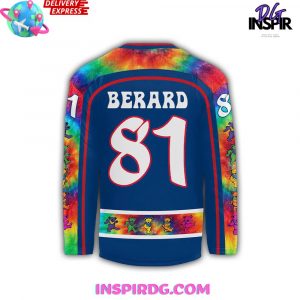 Kalamazoo Wings x Grateful Dead Special Hockey Jersey