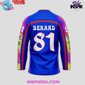 Kalamazoo Wings x Grateful Dead Specialty Hockey Jersey