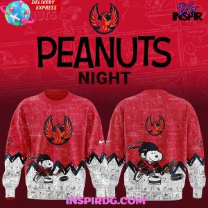 Coachella Valley Firebirds 75th Anniversary of Peanuts Special Sweatshirt