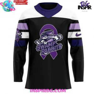 Greenville Swamp Rabbits Fight Cancer Special Jersey