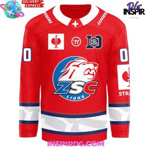 ZSC Lions Schweizer Meister 2025 CHL Champions Jersey