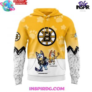 Boston Bruins Bluey and Bingo Special Hoodie