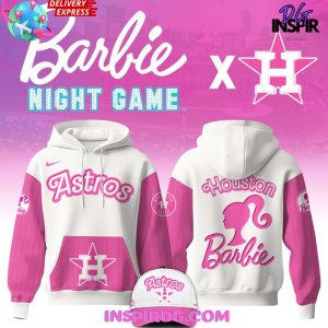 Houston Astros MLB x Barbie Night Game 2025 Hoodie