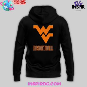 West Virginia Mountaineers Basketball Dark Mode 2025 Hoodie