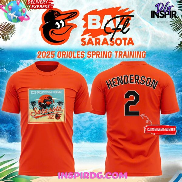 2025 Orioles Spring Training Special T-Shirt