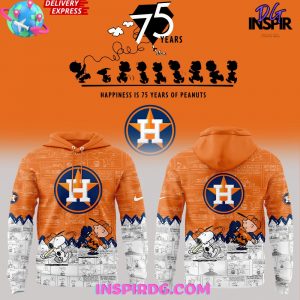 Houston Astros 75th Anniversary of Peanuts Special Hoodie