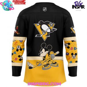 Pittsburgh Penguins Mickey Friends Special Hockey Jersey