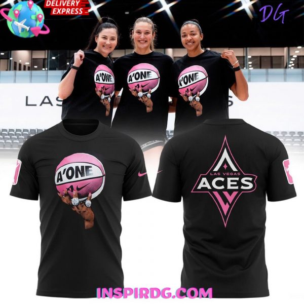 A’ONE Las Vegas Aces Championship Special T-Shirt