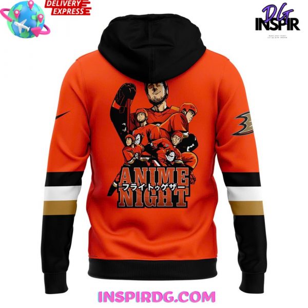 Anaheim Ducks Anime Night 2025 Hoodie