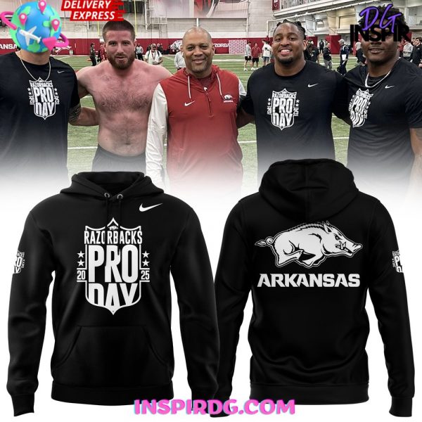 Arkansas Razorbacks Pro Day 2025 Hoodie