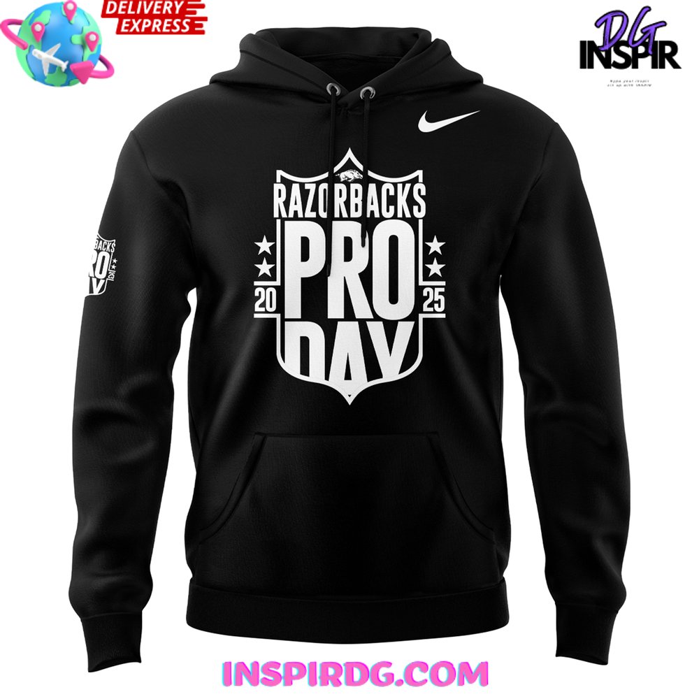 Arkansas Razorbacks Pro Day 2025 Hoodie Arkansas Razorbacks Pro Day 2025 Hoodie