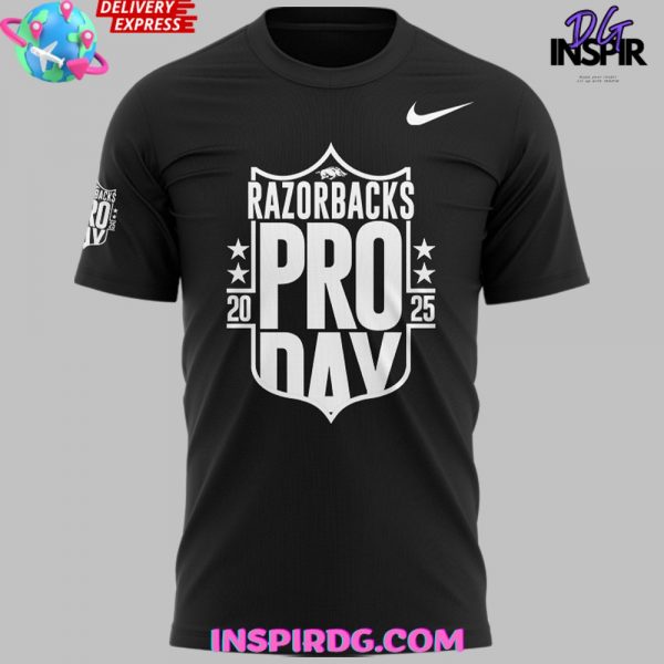 Arkansas Razorbacks Pro Day 2025 T-Shirt