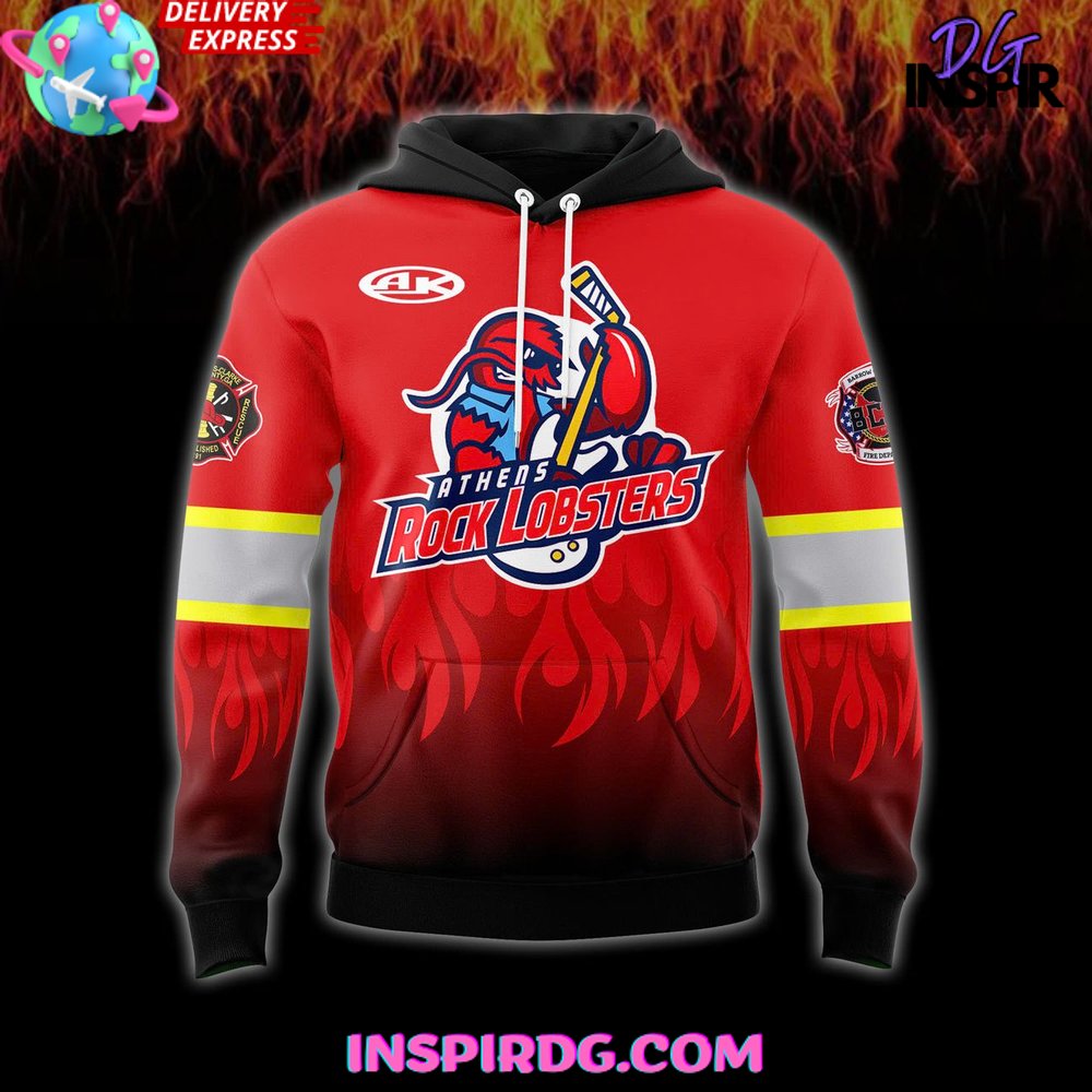 Athens Rock Lobsters x First Responders 2025 Hoodie Athens Rock Lobsters x First Responders 2025 Hoodie