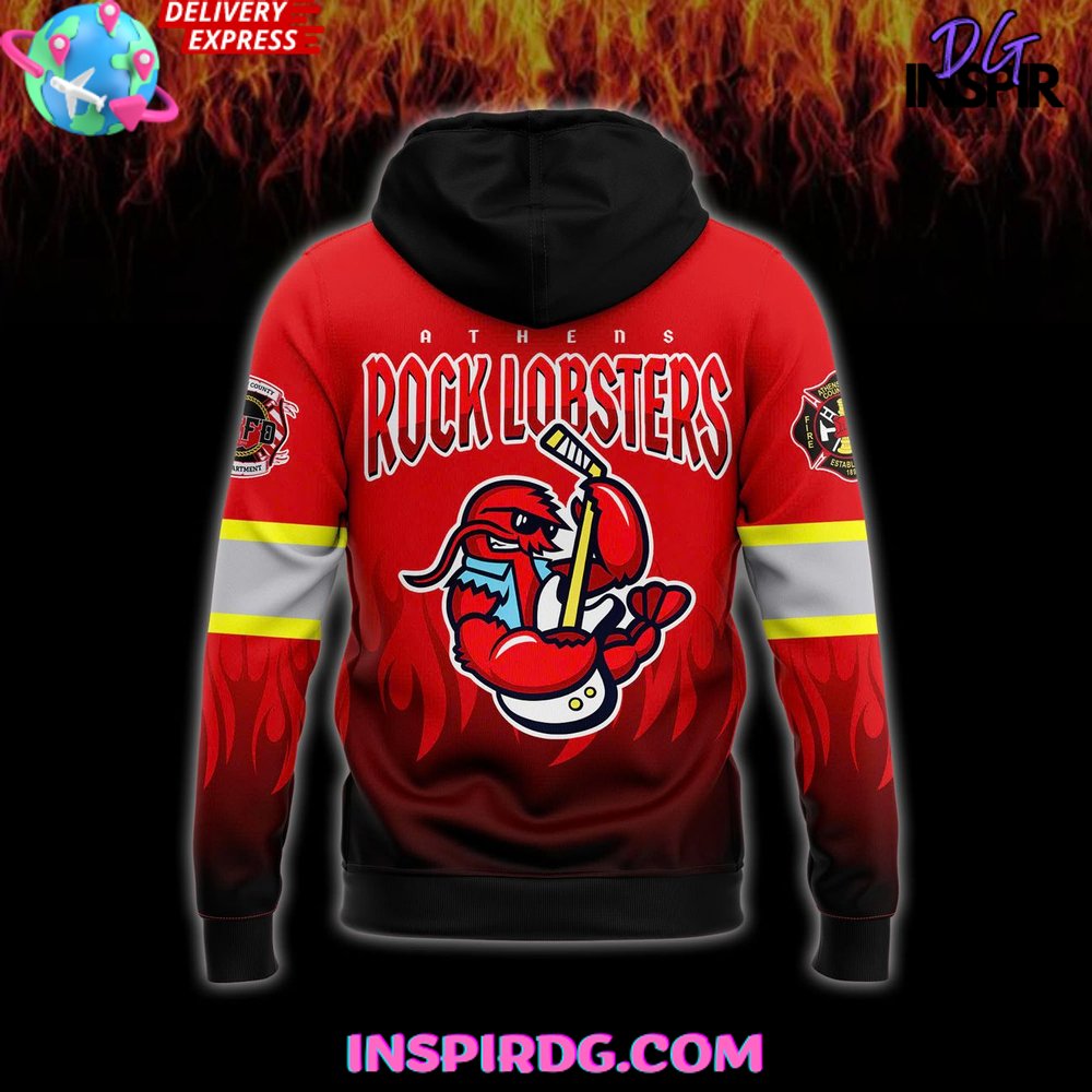 Athens Rock Lobsters x First Responders 2025 Hoodie Athens Rock Lobsters x First Responders 2025 Hoodie