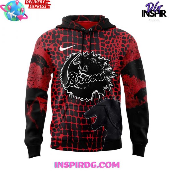 Atlanta Braves x Godzilla Special Edition Hoodie