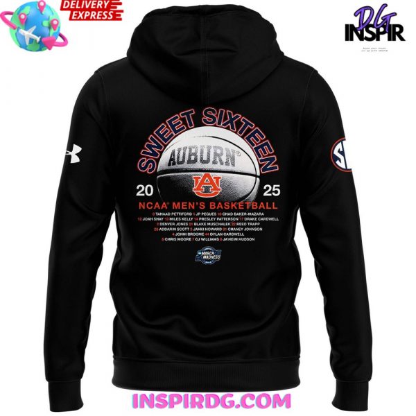 Auburn Tigers Men’s Basketball Sweet 16 Special Hoodie