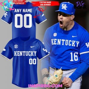 Kentucky Wildcats Michael Fulcher 2025 Baseball Jersey