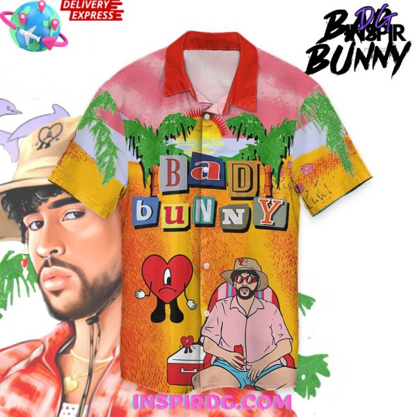 Bad Bunny “Un Verano Sin Ti” Tropical Hawaiian Shirt