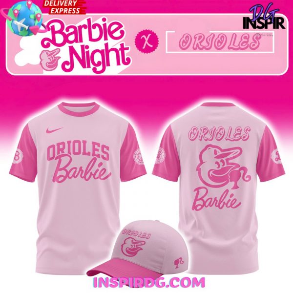 Baltimore Orioles x Barbie Night 2025 T-Shirt