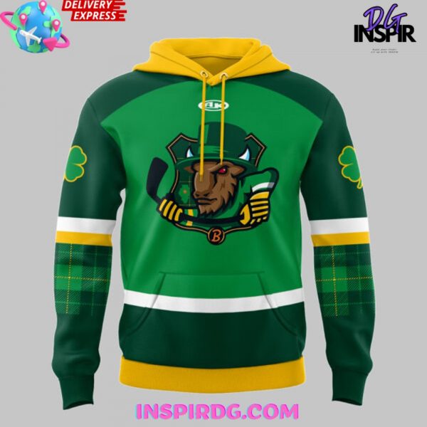 Bloomington Bison St. Patrick’s Day 2025 Hoodie