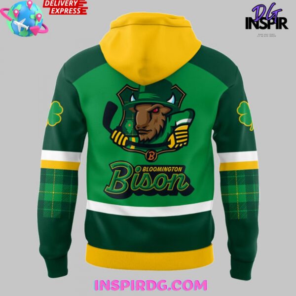 Bloomington Bison St. Patrick’s Day 2025 Hoodie