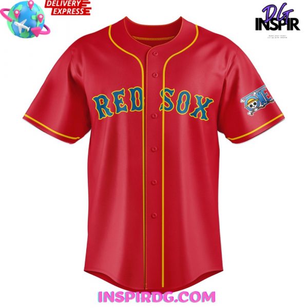 Boston Red Sox x One Piece Night Special Baseball Jersey
