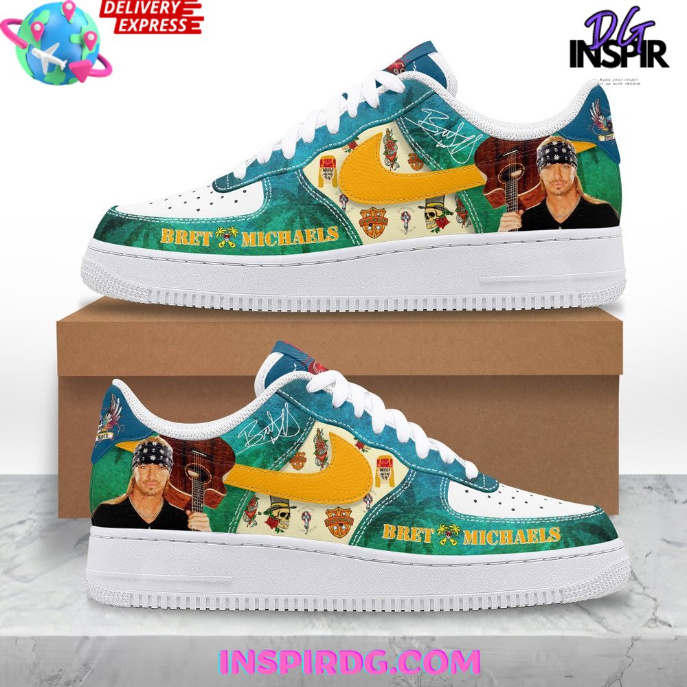 Bret Michaels Limited Edition Nike Air Force 1 Bret Michaels Limited Edition Nike Air Force 1