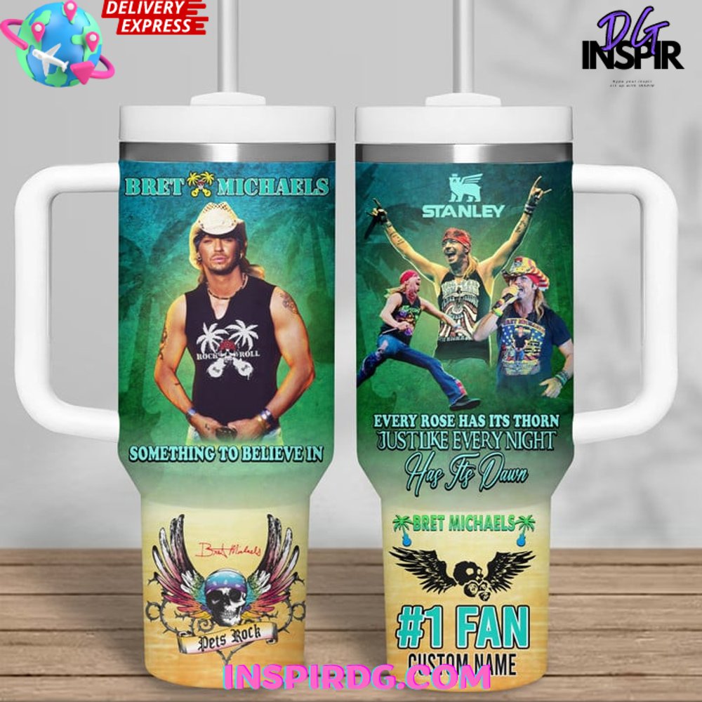 Bret Michaels Limited Edition Stanley Tumbler Cup Bret Michaels Limited Edition Stanley Tumbler Cup